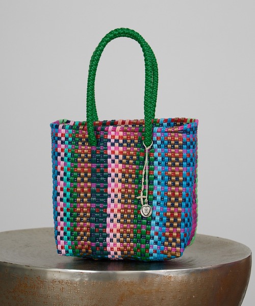 OJO DE MEX（オホデメックス）の「OJO DE MEX/オホデメックス Plastico Cago Tote - cube - Assort かごバッグ バスケット バケットバッグ ミニバッグ 2026年春夏（ハンドバッグ・レディース・その他/その他1/その他2/その他3/その他4/その他5/その他6/その他7/その他8/その他9・FREE）」の10枚目の写真
