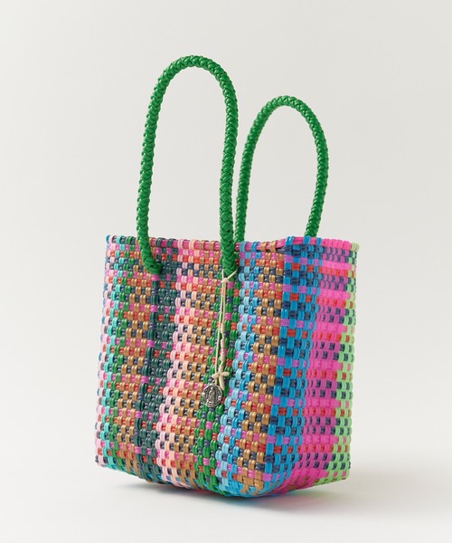 OJO DE MEX（オホデメックス）の「OJO DE MEX/オホデメックス Plastico Cago Tote - cube - Assort かごバッグ バスケット バケットバッグ ミニバッグ 2026年春夏（ハンドバッグ・レディース・その他/その他1/その他2/その他3/その他4/その他5/その他6/その他7/その他8/その他9・FREE）」の22枚目の写真