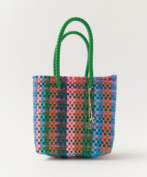 OJO DE MEX（オホデメックス）の「OJO DE MEX/オホデメックス Plastico Cago Tote - cube - Assort かごバッグ バスケット バケットバッグ ミニバッグ 2026年春夏（ハンドバッグ・レディース・その他/その他1/その他2/その他3/その他4/その他5/その他6/その他7/その他8/その他9・FREE）」の21枚目の写真