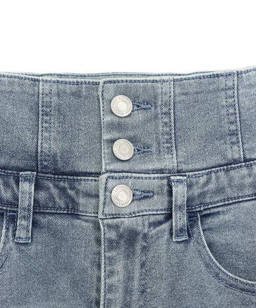 ANAP(アナップ)の「裾ジップ × レース 2WAY 三つボタン デニム スキニーパンツ(デニムパンツ・レディース・ブルー/ブラック・S/M)」の16枚目の写真