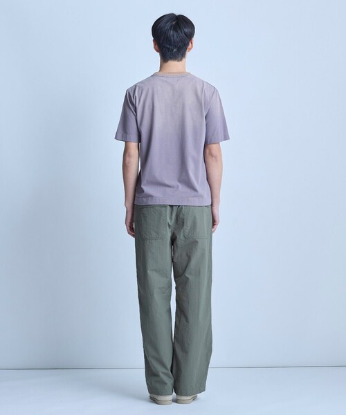 UNION STATION（ユニオンステーション）の「ヴィンテージライクミジンボーダーTシャツ＜ストレッチ・マシンウォッシャブル＞（Tシャツ/カットソー・メンズ・ホワイト×ブラック/ホワイト系その他/ブルー系その他・L/M）」の9枚目の写真