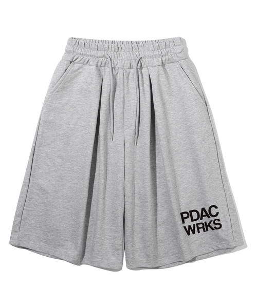 PEID(ペイド)の「PD PDAC ピンタックバミューダパンツ グレー(その他パンツ・レディース・グレー・2/3/1)」の1枚目の写真