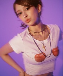 MITSUKI/ミツキ/Cherry Bra T-Shirt