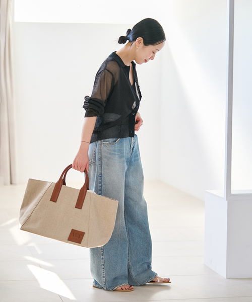 plage（プラージュ）の「NEPLA. / ネプラ 別注 COLLAR カーディガン（カーディガン/ボレロ・レディース・ブラック・FREE）」の4枚目の写真