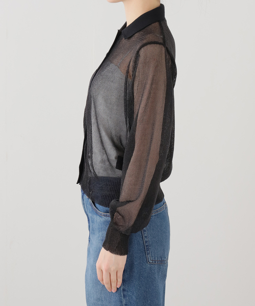 plage（プラージュ）の「NEPLA. / ネプラ 別注 COLLAR カーディガン（カーディガン/ボレロ・レディース・ブラック・FREE）」の16枚目の写真