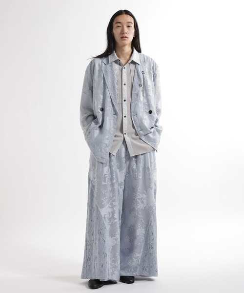 HARE(ハレ)の「【SET UP対応】キリカエレースワイドパンツ(HARE)(その他パンツ・メンズ・ブルー/ブラック・SMALL/MEDIUM)」の10枚目の写真