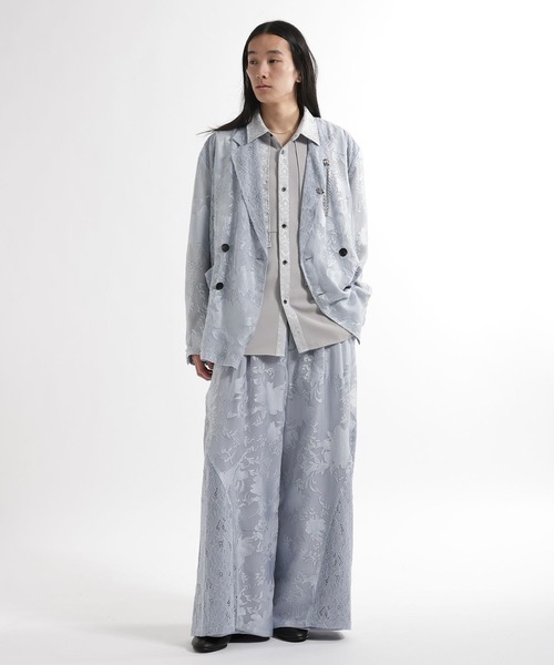 HARE(ハレ)の「【SET UP対応】キリカエレースワイドパンツ(HARE)(その他パンツ・メンズ・ブルー/ブラック・SMALL/MEDIUM)」の11枚目の写真