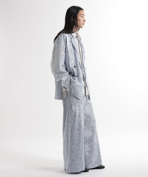 HARE(ハレ)の「【SET UP対応】キリカエレースワイドパンツ(HARE)(その他パンツ・メンズ・ブルー/ブラック・SMALL/MEDIUM)」の12枚目の写真