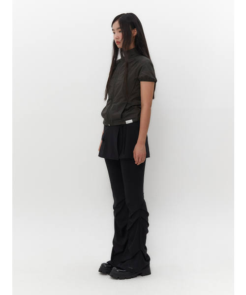 TUOMIO（トゥオミオ）の「NYLON PUFFED ZIP-UP [KHAKI]（ナイロンジャケット・レディース・その他・1/2）」の3枚目の写真