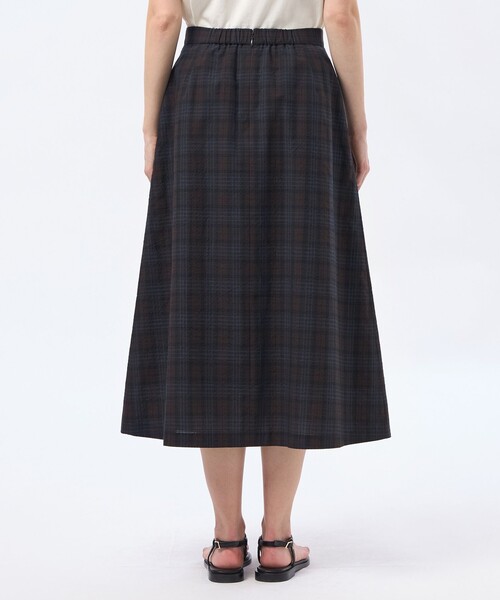 MACKINTOSH PHILOSOPHY(マッキントッシュ フィロソフィー)の「サッカーチェックタックプリーツスカート(スカート・レディース・ベージュ/ネイビー・36/38)」の7枚目の写真