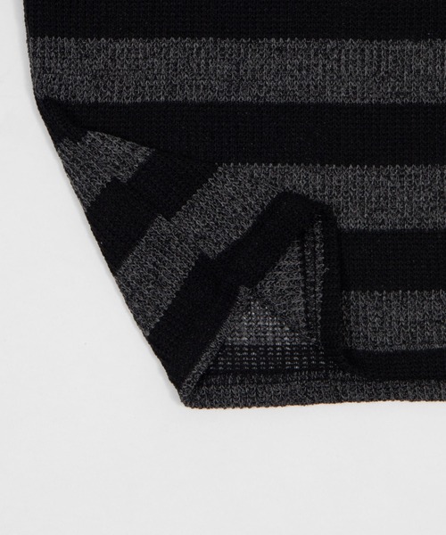 dispark（ディスパーク）の「DISPARK/【26年春夏新作】チョーカーツキボーダートップ（Tシャツ/カットソー・レディース・ブラック/グレー・FREE）」の13枚目の写真