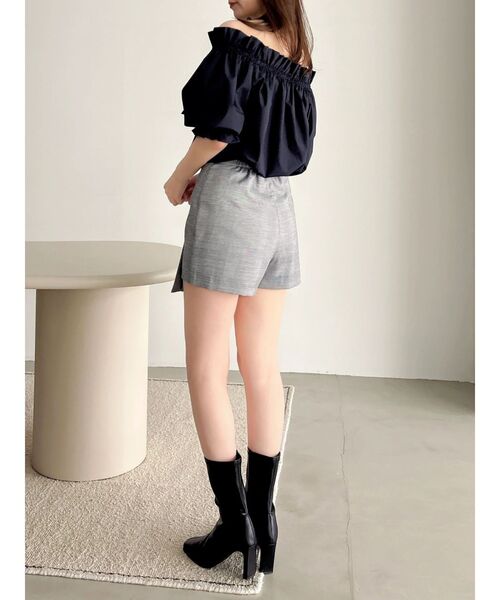 dazzlin（ダズリン）の「【POLO BCSコラボ】リボンギャザーバルーンブラウス（シャツ/ブラウス・レディース・オフホワイト/その他1/ネイビー/イエロー・FREE）」の20枚目の写真