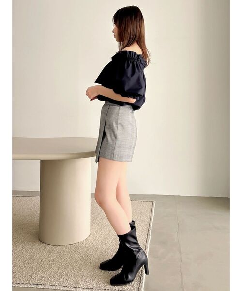 dazzlin（ダズリン）の「【POLO BCSコラボ】リボンギャザーバルーンブラウス（シャツ/ブラウス・レディース・オフホワイト/その他1/ネイビー/イエロー・FREE）」の21枚目の写真