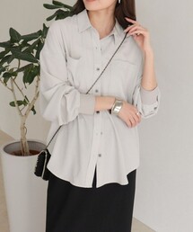 fredy emue | とろみカシュクールシャツ(シャツ/ブラウス)
