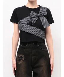 リボンテープTシャツ
