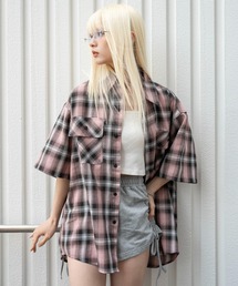 WEGO | WEGO/【26年春夏新作】オンブレチェックシャツ(シャツ/ブラウス)