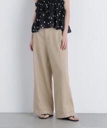 N.（N. Natural Beauty Basic） | コットンブレンドワイドパンツ(その他パンツ)