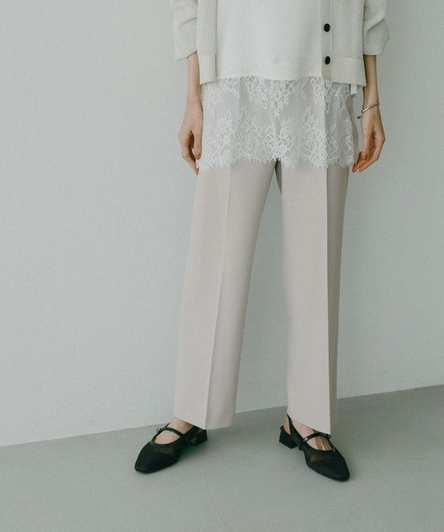 GLOBAL WORK(グローバルワーク)の「ウツクシルエットDRYイージーパンツ/636550(その他パンツ・レディース・ブラック/ライトグレー/ネイビー/ダークブラウン/ブラウン・XL-Long/X-LARGE/S-Long/LARGE/M-Long/L-Long/XX-LARGE/X-SMALL/MEDIUM/SMALL)」の17枚目の写真