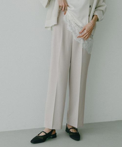 GLOBAL WORK(グローバルワーク)の「ウツクシルエットDRYイージーパンツ/636550(その他パンツ・レディース・ブラック/ライトグレー/ネイビー/ダークブラウン/ブラウン・XL-Long/X-LARGE/S-Long/LARGE/M-Long/L-Long/XX-LARGE/X-SMALL/MEDIUM/SMALL)」の18枚目の写真