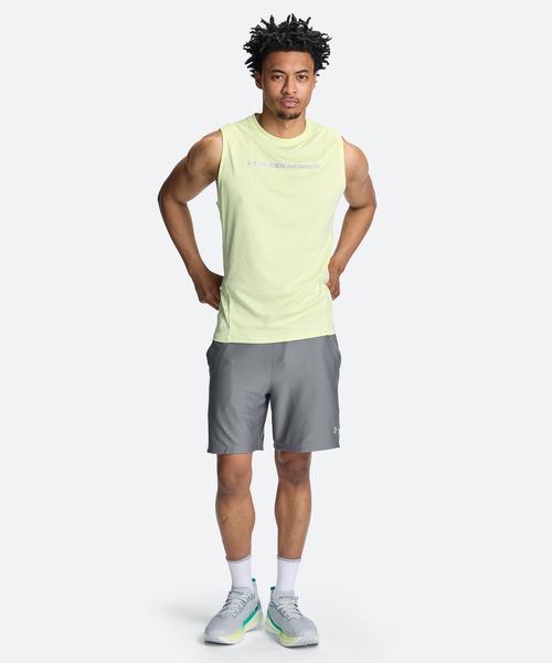 UNDER ARMOUR(アンダーアーマー)の「UAクール プロ スリーブレス シャツ(トレーニング/メンズ)(タンクトップ・メンズ・イエロー・XL/M/L/2XL/S/3XL)」の3枚目の写真