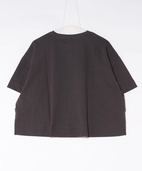 coca(coca)(コカ)の「ボックスシルエットロゴトップス(Tシャツ/カットソー・レディース・チャコール/アイボリー・L/M/S)」の22枚目の写真