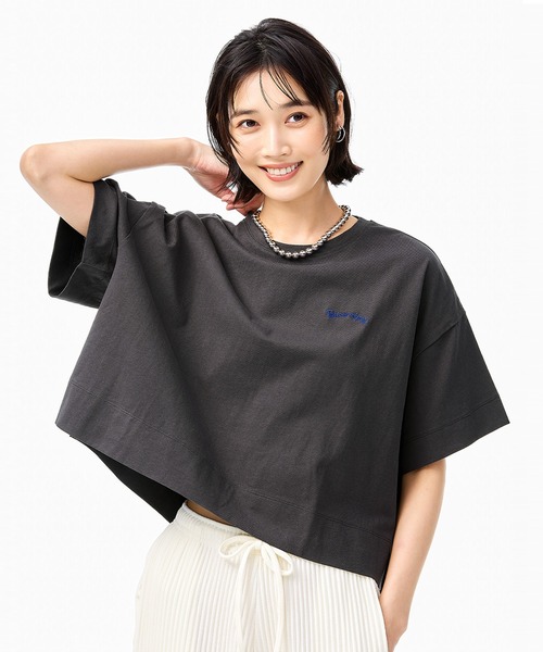 ボックスシルエットロゴトップス（Tシャツ/カットソー）｜coca（coca