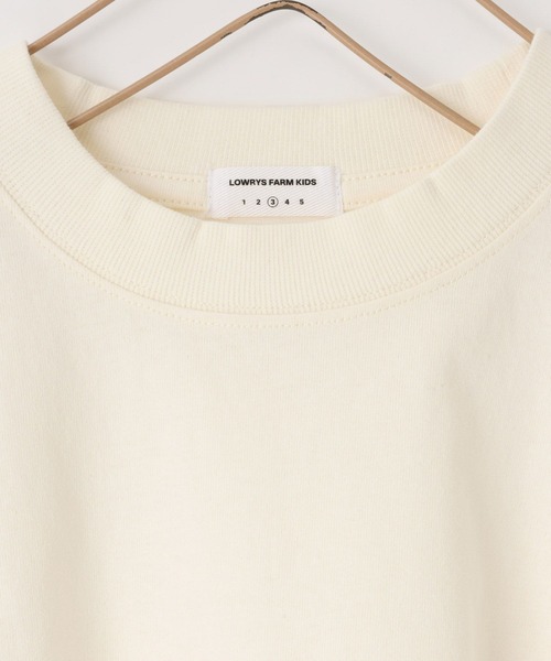 LOWRYS FARM（ローリーズファーム）の「【Smart Price】ベーシックＴシャツ　660140（Tシャツ/カットソー・キッズ・オフホワイト/ブラック/ライトブルー/ブラウン・130cm/150cm/FREE/110cm）」の9枚目の写真