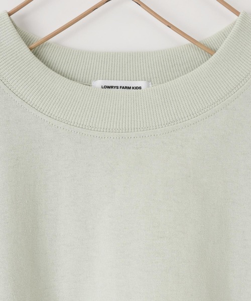 LOWRYS FARM（ローリーズファーム）の「【Smart Price】ベーシックＴシャツ　660140（Tシャツ/カットソー・キッズ・オフホワイト/ブラック/ライトブルー/ブラウン・130cm/150cm/FREE/110cm）」の5枚目の写真