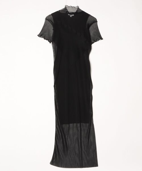 kotohayokozawa（コトハヨコザワ）の「GHOST TODO DRESS *SHORTSLEEVE TDX6S-GHDR04-INR（ワンピース・メンズ・ブラック/オフホワイト・2/1）」の3枚目の写真
