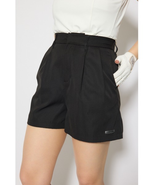 RIENDA GOLF(リエンダゴルフ)の「【RIENDA GOLF 一部店舗・WEB限定】ダブルタックベーシックショートパンツ(その他パンツ・レディース・ブラック/ベージュ・MEDIUM/SMALL)」の7枚目の写真