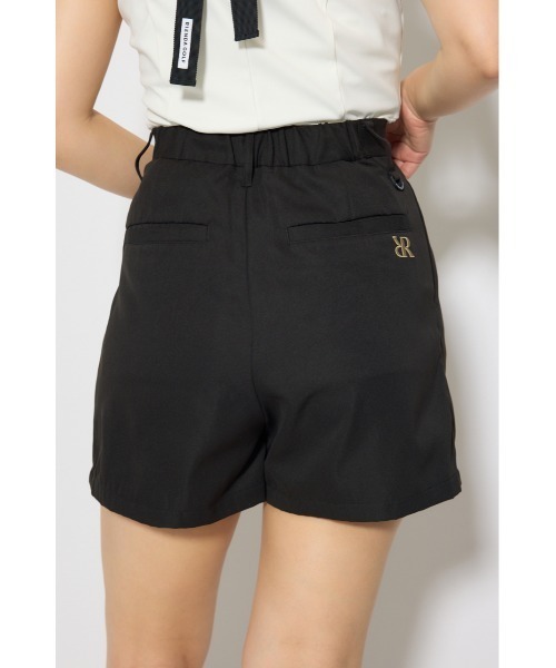 RIENDA GOLF(リエンダゴルフ)の「【RIENDA GOLF 一部店舗・WEB限定】ダブルタックベーシックショートパンツ(その他パンツ・レディース・ブラック/ベージュ・MEDIUM/SMALL)」の9枚目の写真