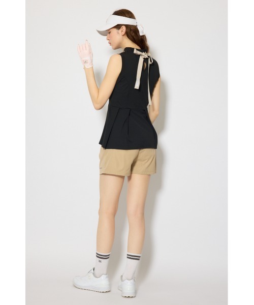 RIENDA GOLF(リエンダゴルフ)の「【RIENDA GOLF 一部店舗・WEB限定】ダブルタックベーシックショートパンツ(その他パンツ・レディース・ブラック/ベージュ・MEDIUM/SMALL)」の14枚目の写真