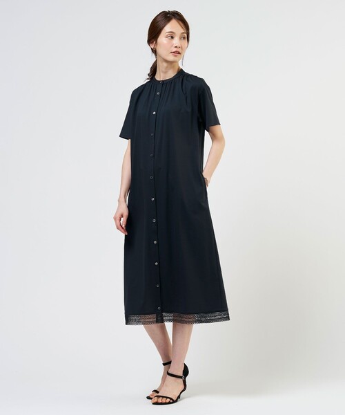 J.PRESS(ジェイプレス)の「【WEB限定】プレーティングジャージー ワンピース(ワンピース・レディース・ライトグレー系/グレー系/ネイビー系・9/11)」の11枚目の写真