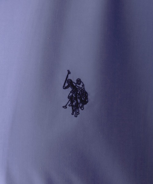 U.S. POLO ASSN.(ユーエスポロアッスン)の「U.S. POLO ASSN ワンポイント刺繍ブロードオープンカラーシャツ(シャツ/ブラウス・メンズ・ホワイト/ブルー/チャコール/ブラック系・M/S/L/XL)」の10枚目の写真