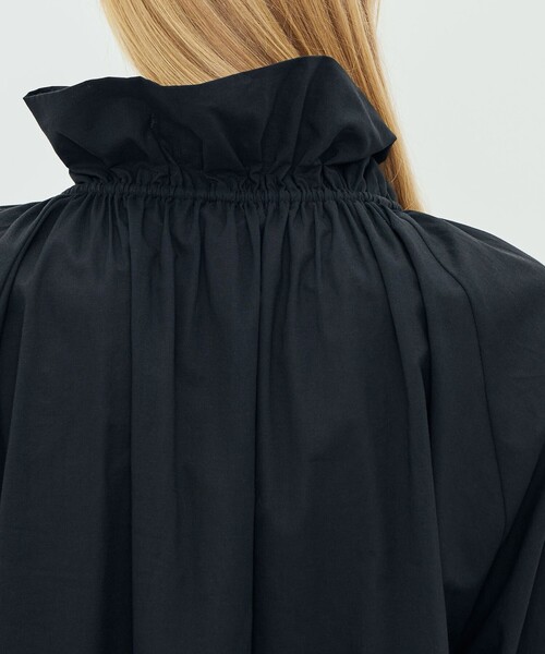 BY MALENE BIRGER(バイマレーネビルガー)の「BY MALENE BIRGER DICTE VOILE シャツ(シャツ/ブラウス・レディース・ブラック/ライトベージュ・36)」の8枚目の写真
