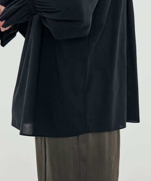 BY MALENE BIRGER(バイマレーネビルガー)の「BY MALENE BIRGER DICTE VOILE シャツ(シャツ/ブラウス・レディース・ブラック/ライトベージュ・36)」の10枚目の写真