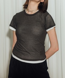 【CITY TOKYO/シティートウキョウ】Two Pieces Compact Tee/ツーピースコンパクトティー