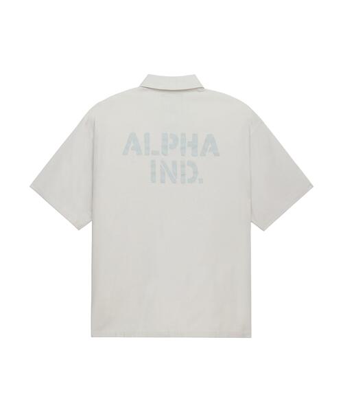 Alpha Industries(アルファインダストリーズ)の「Alpha Industries/アルファ インダストリーズ/SS RELAXED ONE POCKET SHIRT / リラックスド ワン ポケット シャツ(シャツ/ブラウス・メンズ・ホワイト/その他4・L/S/M/XL)」の3枚目の写真