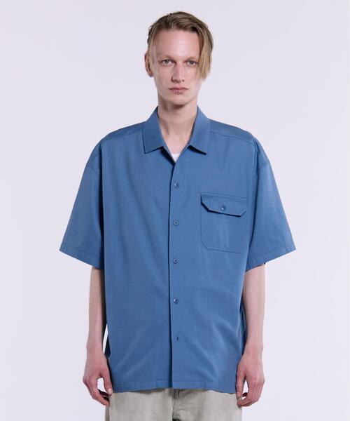 Alpha Industries(アルファインダストリーズ)の「Alpha Industries/アルファ インダストリーズ/SS RELAXED ONE POCKET SHIRT / リラックスド ワン ポケット シャツ(シャツ/ブラウス・メンズ・ホワイト/その他4・L/S/M/XL)」の6枚目の写真