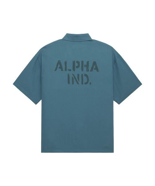 Alpha Industries(アルファインダストリーズ)の「Alpha Industries/アルファ インダストリーズ/SS RELAXED ONE POCKET SHIRT / リラックスド ワン ポケット シャツ(シャツ/ブラウス・メンズ・ホワイト/その他4・L/S/M/XL)」の9枚目の写真