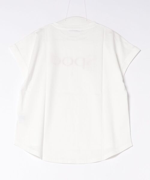 Nowadays(ナウアデイズ)の「ドライタッチコットンロゴTシャツ(Tシャツ/カットソー・レディース・ホワイト・FREE)」の10枚目の写真