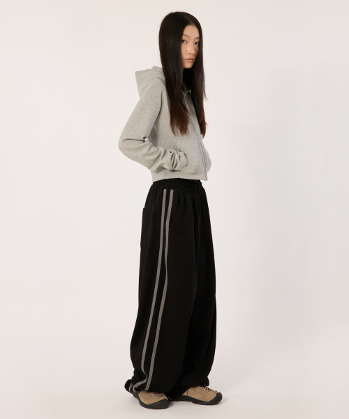 bounDary（バウンダリー）の「サイドラインロングトレーニングパンツ[ブラック]（スウェットパンツ・レディース・その他・L/XL/X-LARGE/LARGE）」の3枚目の写真