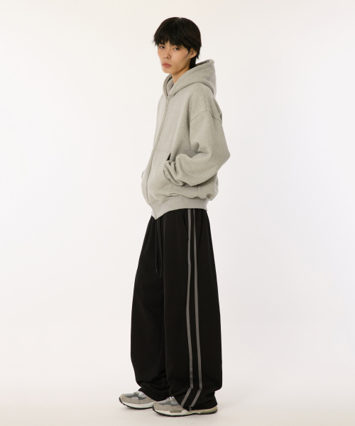 bounDary（バウンダリー）の「サイドラインロングトレーニングパンツ[ブラック]（スウェットパンツ・レディース・その他・L/XL/X-LARGE/LARGE）」の2枚目の写真