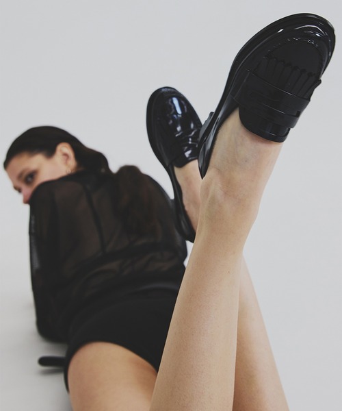 HUNTER × Ameri GLOSS TASSEL PENNY LOAFER（ローファー）｜HUNTER