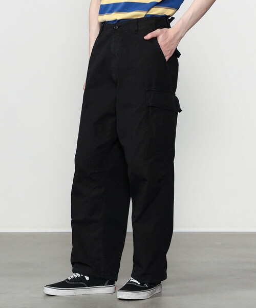 orSlow（オアスロウ）の「orSlow | 〈別注〉 VINTAGE FIT 6 POCKET CARGO PANTS MEN（カーゴパンツ・メンズ・ブラック・2/4/3）」の14枚目の写真