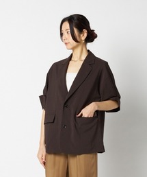 HELIOPOLE | DRY TOUCH HALF SLEEVE JACKET(その他アウター)