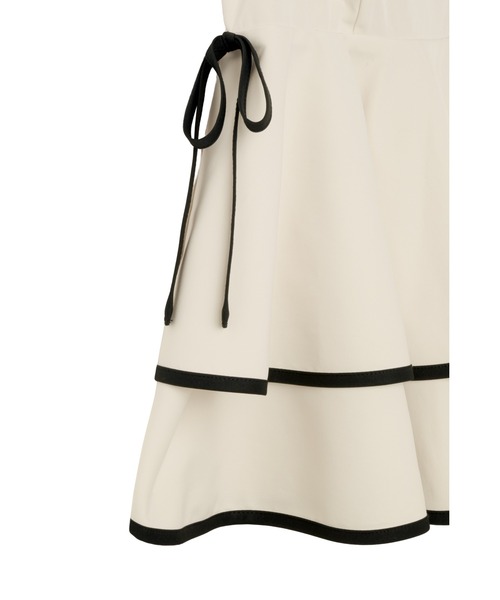 Her lip to(ハーリップトゥー)の「Lumiere Frilled Peplum Top(その他トップス・レディース・ホワイト系/スカイブルー・S/M)」の3枚目の写真