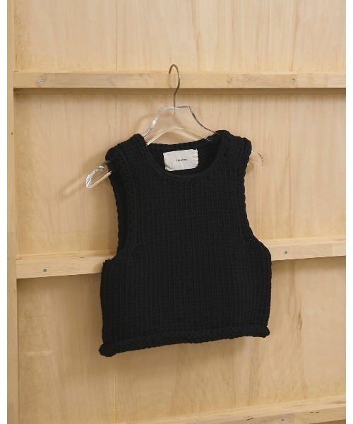 TODAYFUL(トゥデイフル)の「Hand Knit Vest 12610512(その他アウター・レディース・ブラック/オフホワイト/ピンク・FREE)」の14枚目の写真