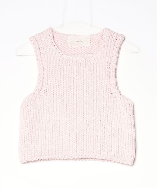 TODAYFUL(トゥデイフル)の「Hand Knit Vest 12610512(その他アウター・レディース・ブラック/オフホワイト/ピンク・FREE)」の16枚目の写真