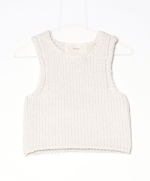 TODAYFUL(トゥデイフル)の「Hand Knit Vest 12610512(その他アウター・レディース・ブラック/オフホワイト/ピンク・FREE)」の18枚目の写真